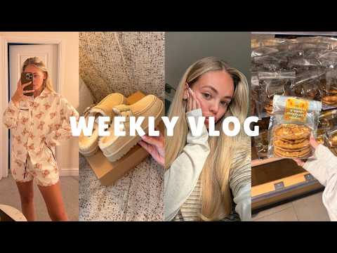 WEEKLY VLOG - B&M autumn haul, beauty favourites, new uggs, M&S cookies, new homeware & more!!