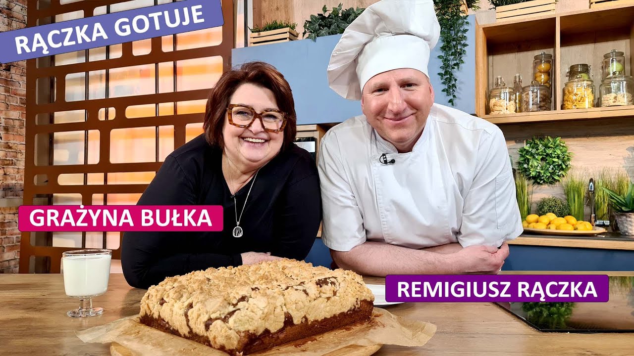 RĄCZKA GOTUJE Z GRAŻYNĄ BUŁKĄ: kartoflonka i drożdżowe z maślaną posypką