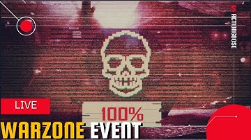 WARZONE NEW MAP!! -  LIVE NUKE EVENT -  8pm GMT