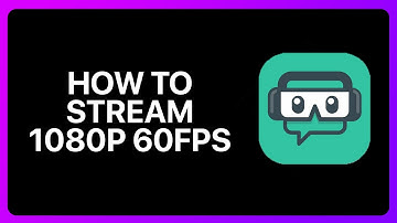 How To Stream 1080p 60fps On Streamlabs Tutorial
