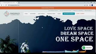 A brief overview of OneSpace's Website | One Space Interior