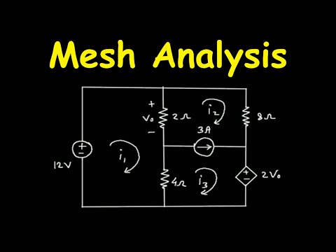Mesh Analysis with Supermesh | Electrical Engineering