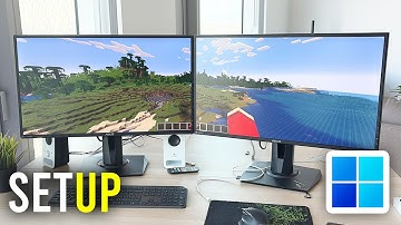 How To Make Two Monitors Into One Ultrawide Monitor - Full Guide