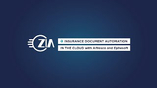 Insurance Document Automation Zia + Hyland