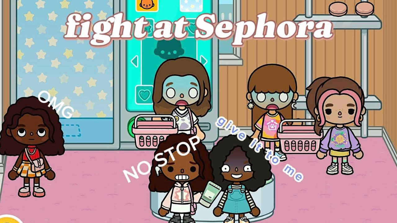 Fight at Sephora voice over🔊 #pls add me if you make this