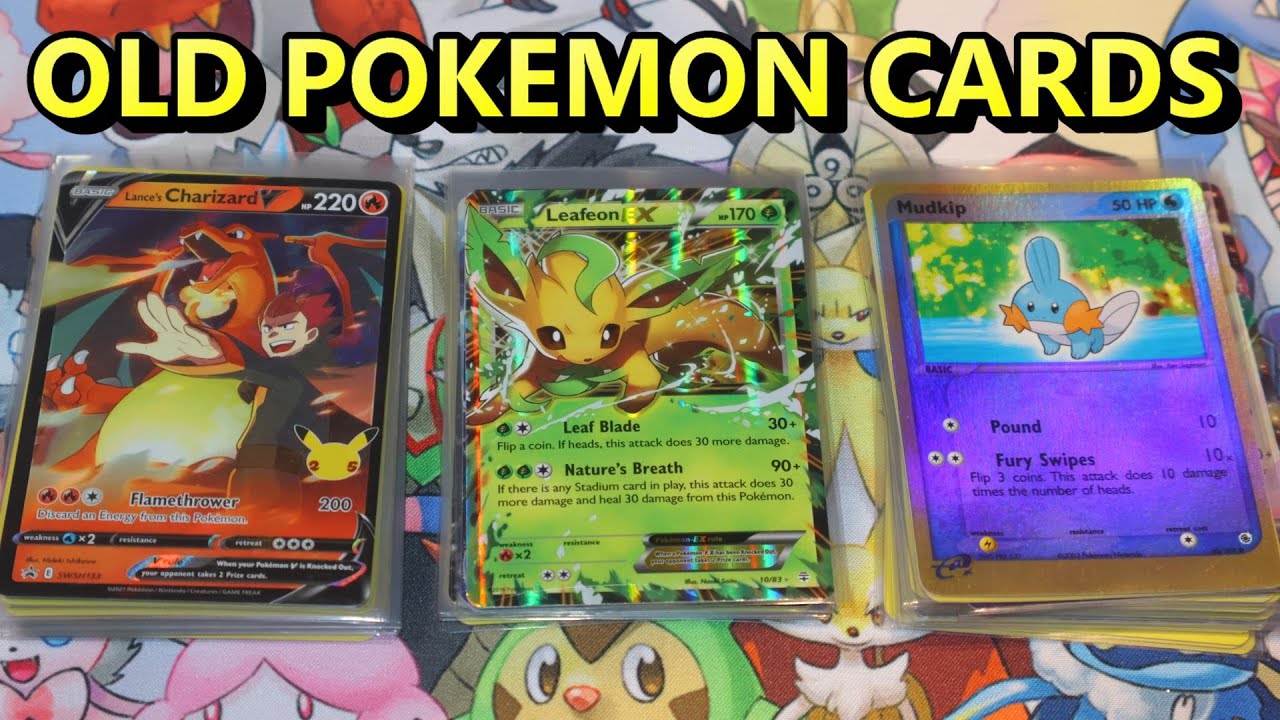 Карточки покемонов в стиле «Throwback Thursday»