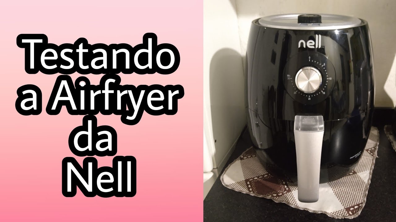 Peito de Frango na Airfryer-  Testando a Fritadeira Sem Óleo Nell 2,4L
