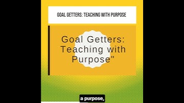 Teaching with Purpose: Goal-Setting and Progress Monitoring w/Yasha Chapman and Dr. Terry Ross