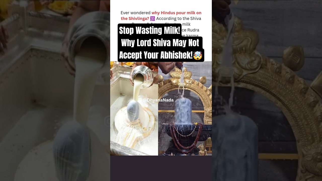 Why Do Hindus Pour Milk on Shivlinga? Real Reason Hidden in Shiva Purana 