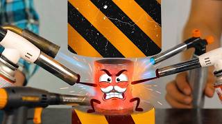 Satisfying hydraulic Pressing Machine | Doodles Life