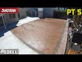 How to Lay and Install a Massive Paver Patio! Part 5