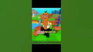 🌱 I Grew the BIGGEST Mr. Carrot in Plants vs Brainrot! 🥕😂 #shorts