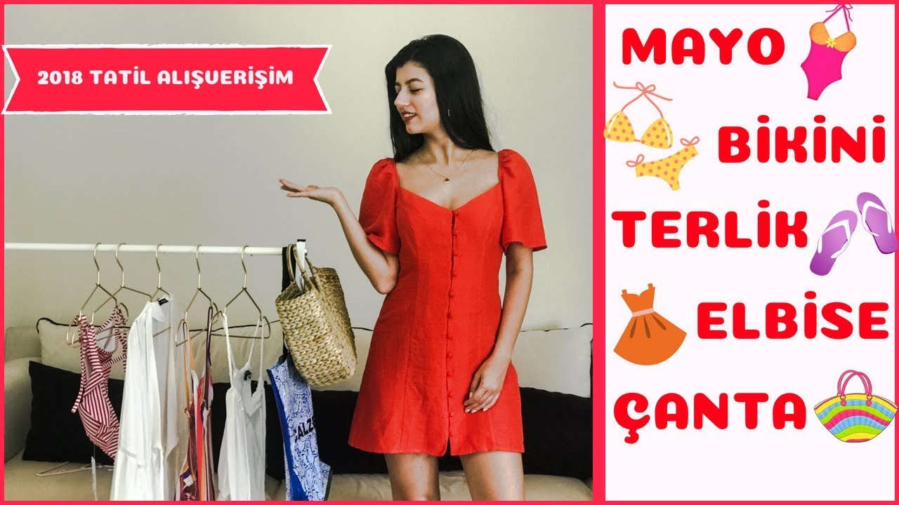 ⁣TATİL ALIŞVERİŞİ 2018 🏖 | ZARA, MANGO, CALZEDONİA, TRENDYOLMİLLA, HAVAİANAS