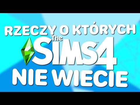 15 RZECZY, KTÓRYCH NIE WIECIE O THE SIMS 4 🤯(tego się nie spodziewacie)