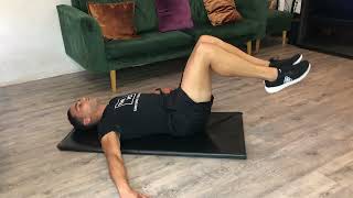 Pilates Double Leg Toe Taps