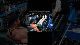 Hany Rambod Pushes Eric Janicki To Absolute Failure! (Brutal FST-7 Leg Day) 💀 #motivation #shorts