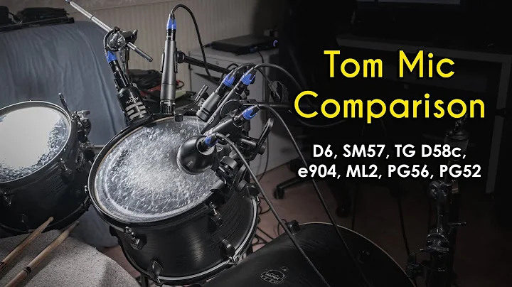 Tom Microphone Comparison (D6, SM57, TG D58c, e904, ML2, PG56, PG52) NO TALKING | Saucedo MX