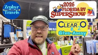 What,s New With Clear2O at The 2026 Florida RV Super Show | RV Travel
THE CONTEST IS OVER AND THE WINNERS HAVE BEEN NOTIFIED ...Zephyr
Were at the Florida Super RV Show, visiting our friends at the Clear2O booth to see whats new this year. They have some fantastic new rv supplies and products to share that enhance the rv lifestyle. This video gives you a first look at these items, perfect for any rv travel or rv camping adventure, offering great rv tips for everyone. Also it your last chance to enter our Clear2O filter Give-Away. Be sure to add a comment to the video with the word Clear2o. Contest rules are below.
1. Sponsor
This giveaway is sponsored by Zephyr Travels (โSponsorโ). This promotion is not sponsored, endorsed, administered by, or associated with YouTube.
2. Giveaway Prizes
Three (3) prizes will be awarded to three (3) different winners. Each winner will receive one (1) of the following CLEAR2Oยฎ products:
CLEAR2Oยฎ RV Inline Water Filter (1 Micron)Approximate Retail Value (ARV): $98.97
CLEAR2Oยฎ DirtGUARD Total Filtration System (CTFS8000)Approximate Retail Value (ARV): $110.99
CLEAR2Oยฎ RV Triple Water Filtration SystemApproximate Retail Value (ARV): $349.99
Prizes are non-transferable and no substitution will be made except at Sponsorโs sole discretion. Each winner will receive one prize only.
3. Eligibility
Open to legal residents of the United States
Must be 18 years of age or older at the time of entry
Void where prohibited by law
4. How to Enter โ NO PURCHASE NECESSARY
There are two (2) ways to enter. Purchase does not increase your chances of winning.Limit one (1) entry per person, regardless of entry method.
Method 1 โ YouTube Entry (Free):
Subscribe to the YouTube channel โZephyr Travelsโ
Like the giveaway video posted on January 14, 2026
Comment on the video and include the word โCLEAR2Oโ
Method 2 โ Website Entry:
Place an order on the CLEAR2O website using the discount code โZephyr Travelsโ
All eligible entries from both methods will be combined into a single-entry pool.
5. Entry Period
The giveaway begins on January 14, 2026 and ends at 11:59 PM Eastern Time on January 31, 2026.
Entries received outside this timeframe will not be eligible.
6. Winner Selection & Odds
Three (3) winners will be selected at random
Odds of winning depend on the total number of eligible entries received
One prize per winner; a person may not win more than one prize
7. Winner Notification
Winners will be notified on or about February 5, 2026 by:
A reply to the winning YouTube comment or
Email, if selected from a qualifying website order
If a selected winner does not respond within a reasonable time, Sponsor reserves the right to select an alternate winner.
8. Prize Delivery
Winners must contact Sponsor at ZephyrTravelsUSA@gmail.com and provide a valid mailing address
Prizes will be shipped at no cost to the winners
Shipping is limited to the United States
Personal information will be used solely for giveaway fulfillment
9. Taxes
Winners are responsible for any applicable federal, state, provincial, or local taxes associated with receipt of a prize.
10. Privacy & Personal Information
Zephyr Travels will never request personal information in YouTube comments
Any personal information collected will be used only for administering this giveaway and in accordance with applicable privacy laws
11. Platform Disclaimer
This giveaway is in no way sponsored, endorsed, administered by, or associated with YouTube. YouTube has no liability in connection with this giveaway.
12. Disqualification
Entries that violate YouTube Community Guidelines, contain false information, or are fraudulent or automated may be disqualified at Sponsorโs discretion.
13. Governing Rules
Participation constitutes full and unconditional agreement to these Official Rules and Sponsorโs decisions, which are final and binding.OFFICIAL
๐ Please subscribe to our channel here: https://www.youtube.com/channel/UCyDmlUDuPZAy3kWxAjls8tw?sub_confirmation=1
๐To save 10% off on your next Clear2O order use coupon code ZEPHYRTRAVELS
https://www.clear2o.com/discount/ZEPHYRTRAVELS?ref=Zephyr%20Travels
ZEPHYR TRAVELS All Rights Reserved
*This channel for entertainment purposes only. We are not RV or travel experts. We share our opinions and what works for us, but you should do your own research.
#rvlifestyle #airstreaming #rvtravel #airstreamtrailer What,s New With Clear2O at The 2026 Florida RV Super Show | RV Travel