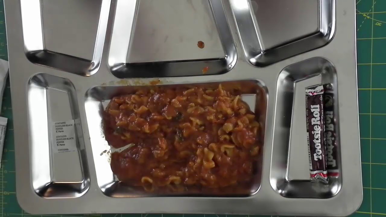 MRE REVIEW SOPAKCO REDUCED SODIUM VEGETABLE LASAGNA EMERGENCY MEAL