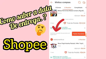 Como ver o prazo de entrega no Shopee?