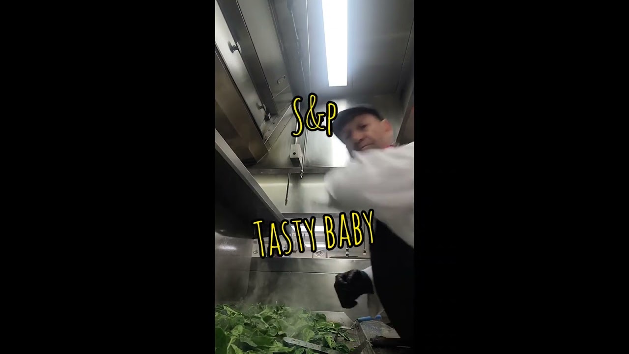 king Trout Fish 🐟 mushrooms and spinach. cooking w/ The Mad Chef of Comedy Frankie Von