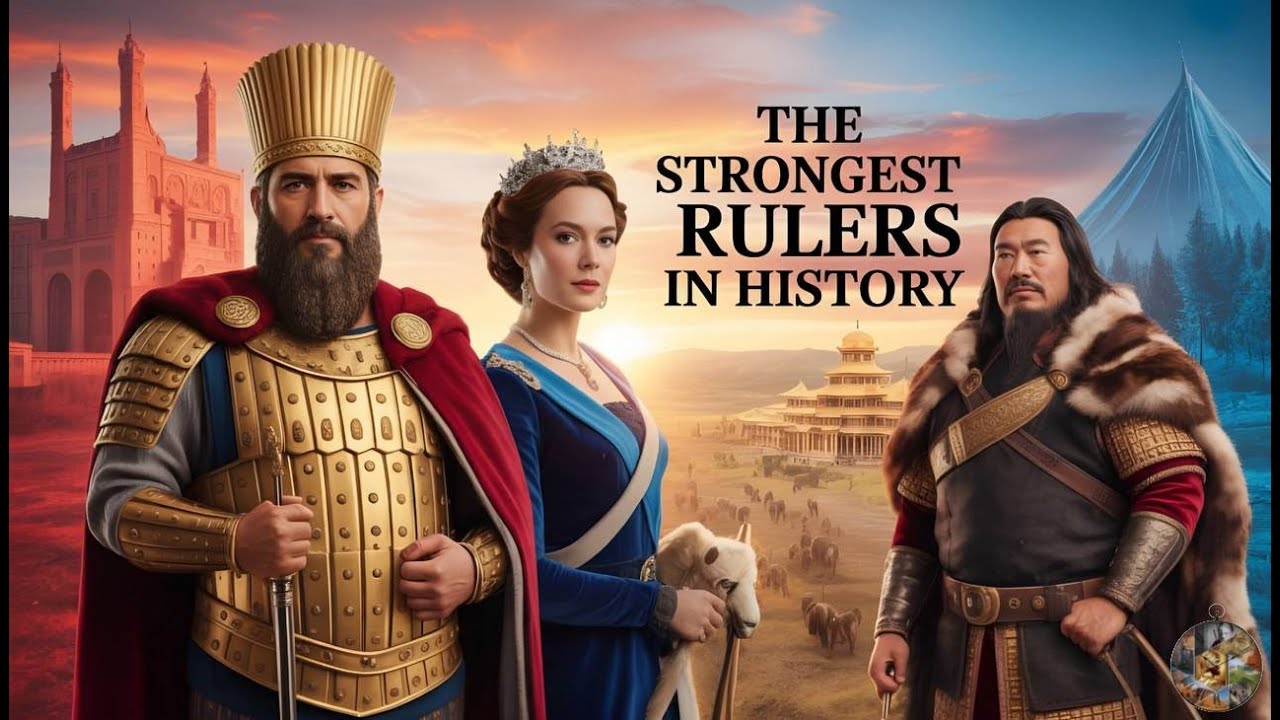 “Power, Conquest & Legacy:  Legendary Rulers of History 🔥”