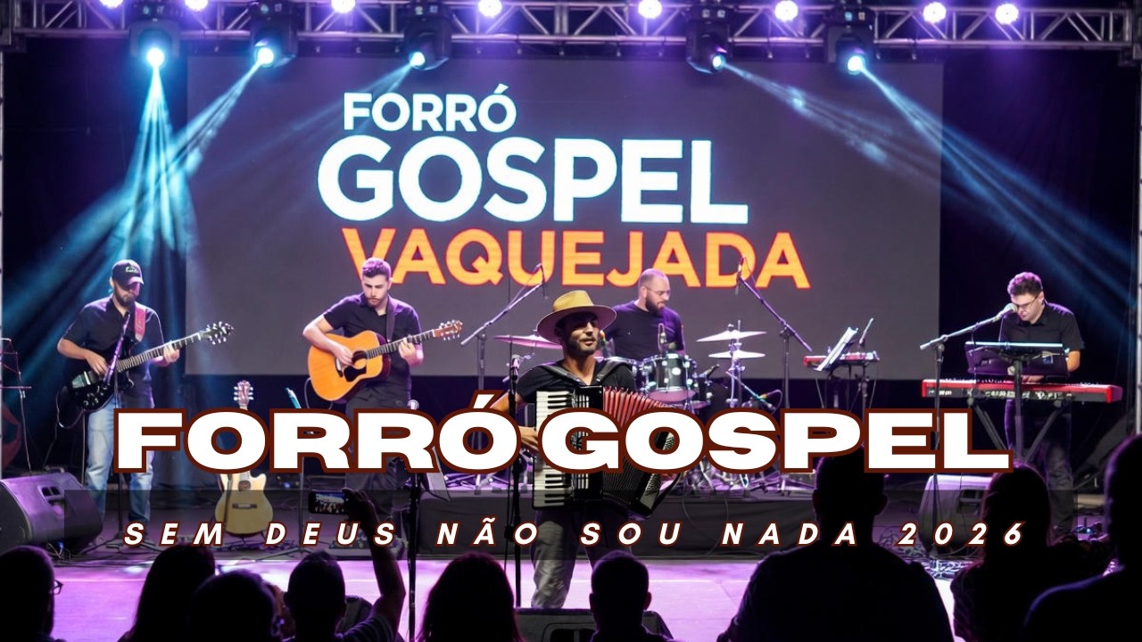 🎶 Forró Gospel música Nova -  Sem Deus Não Sou Nada  - Forró Gospel | 2026 🎶