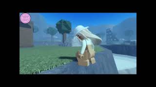 Roblox girl poops off a cliff