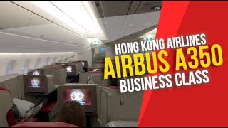 Hong kong airlines a350 business class sfo - hkg