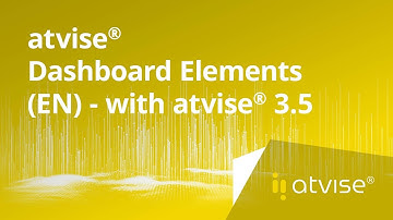 atvise® Dashboard elements (EN) - with atvise® 3.5