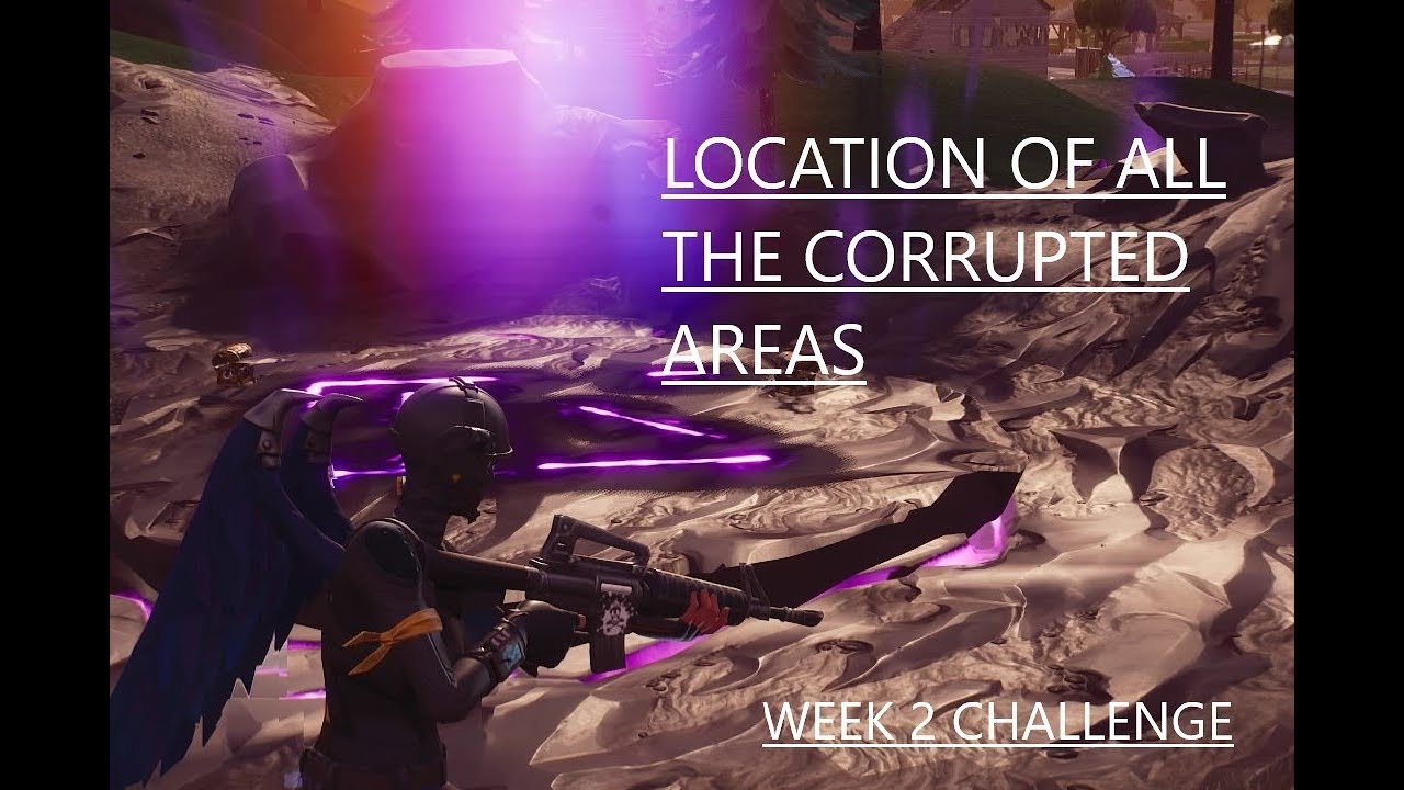 THE 7 LOCATIONS OF THE CORRUPTED AREAS *WEEK 2 CHALLENGE!*