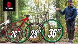 MTB vs 36" Wheel Bike | Are Bigger Wheels The Future Of Mountain Biking?