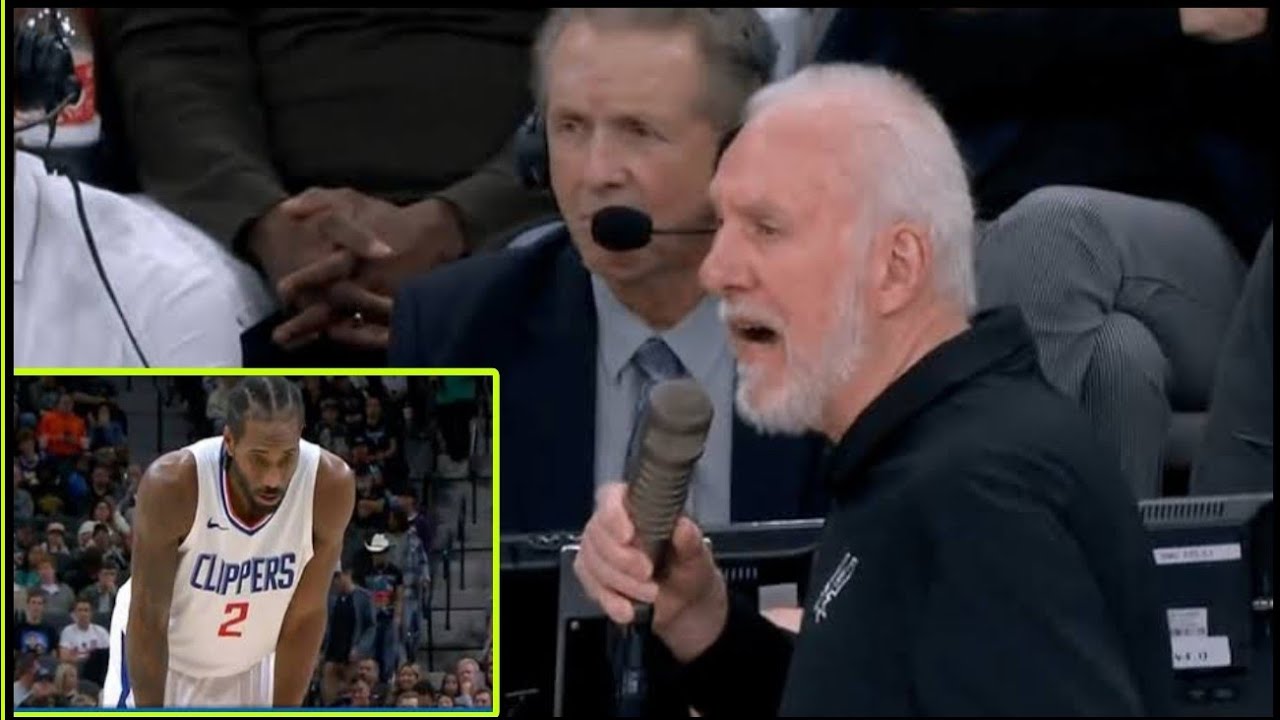 Spurs' Gregg Popovich takes mic to chastise fans for booing Kawhi ...