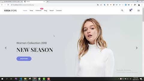 Chia sẻ bộ source code đồ án bán quần áo cực đẹp xây dựng bằng HTML5 Bootstrap 4