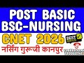 Post Basic BSc Nursing CNET 2026  5 in One Batch  Complete Preparation for Nursing Entrance