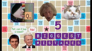 5 BIGGEST beginner Scrabble mistakes!