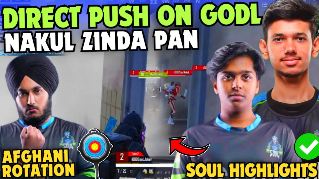 iQOOSoul Direct Slam on GodL 😳 SouL NAKUL Zinda Pan 🍳 Team SouL Back To ...