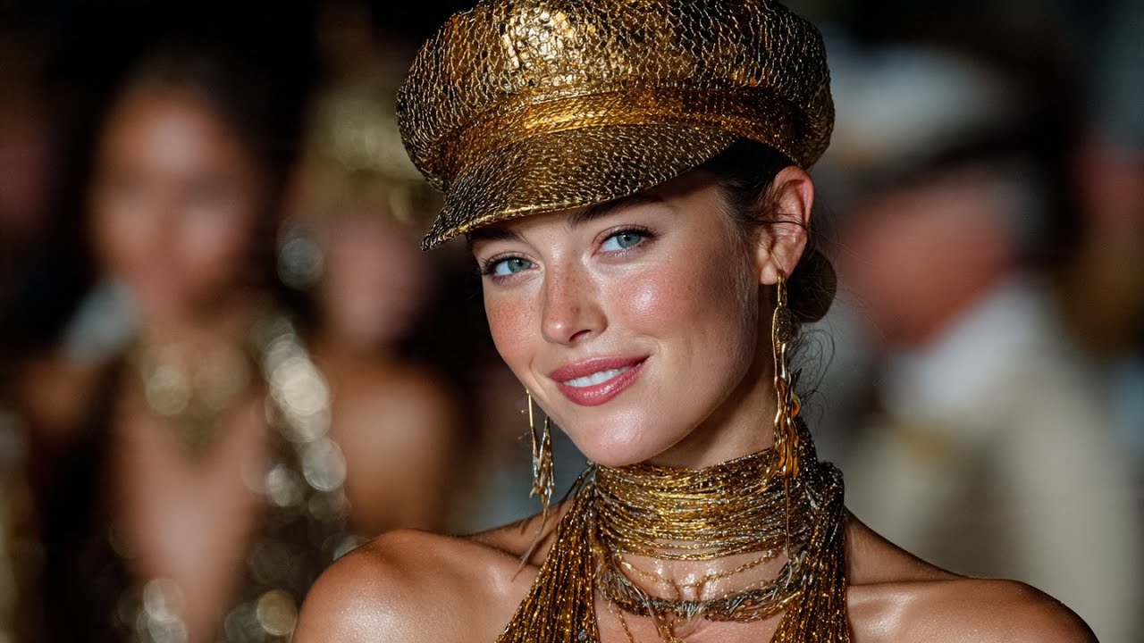 Avant-Garde Fashion Show: Gold & Silver Collection [AI Art]