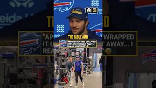 Josh Allen talks about his foot surgery and wishing he could've kept the bone that broke off 😂