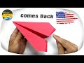 DIY paper airplanes easy, create planes coming back to you