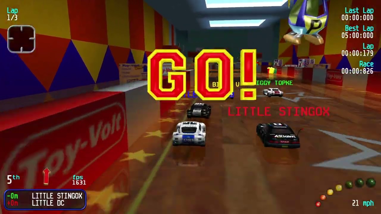 Re-Volt Multiplayer (RVGL) -Team Race  3v3 8/8/2025