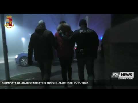 SGOMINATA BANDA DI SPACCIATORI TUNISINI: 21 ARRESTI | 21/01/2022