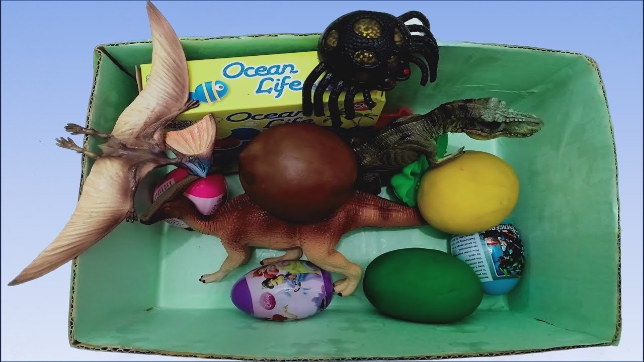 Surprise Box Opening Toys Full Case Unboxing Together with Learn Colors for Toddlers Play doh