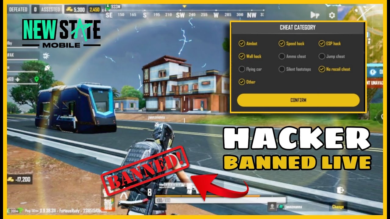 Hacker Banned Live 😱 New State Mobile Anti Cheat Mechanism - Must Watch Video 🤓 Furious Rudy YT