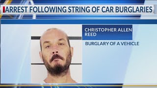 Man arrested after string of Bowie car burglaries