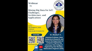 Topic: Mining Big Data for IoT: Challenges, Architecture, and Applications