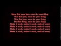 Janet Jackson - Burn it up LYRICS OFFICIAL feat. Missy Elliot