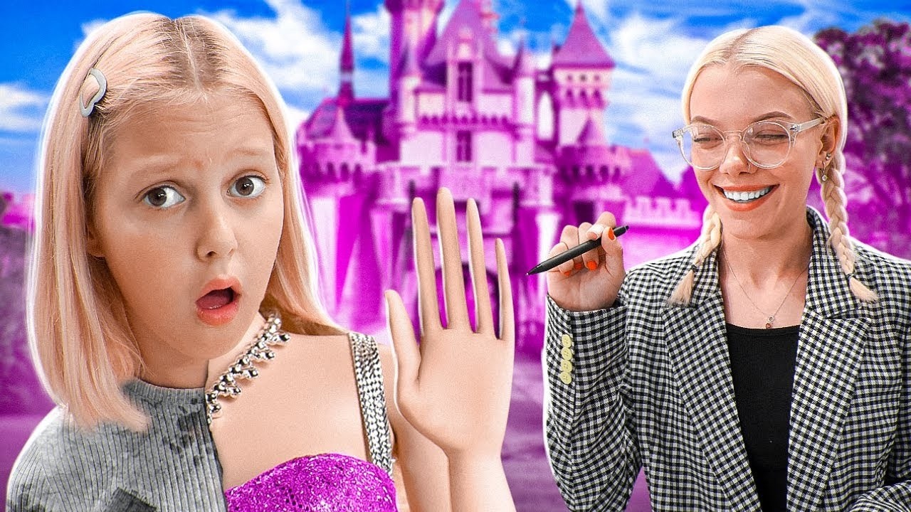 DE LA FĂRĂ ADĂPOST LA BARBIE BOGATĂ! Transformarea magică a Amelkăi într-o păpușă!