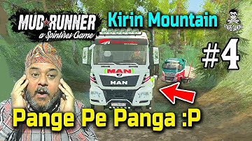 Spintires: MudRunner Kirin Mountain | Transporting Logs to Lumber Mills - Part 4