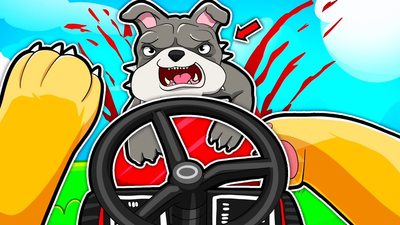 GATTO PAZZO GUIDA UN TAGLIAERBA CONTRO UN CANE IN VR! HO DATO FUOCO ALLA CITTÀ?! *NUOVI GATTI*